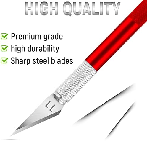 JETMORE 10 Pack Exacto Knife Set, Precision Exacto Knife - Image 4