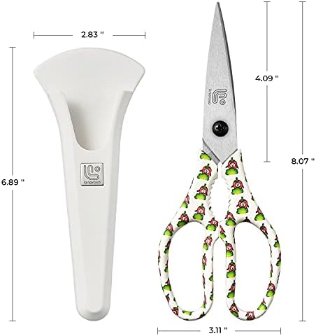 Linoroso Kitchen Scissors Heavy Duty Kitchen Shears - Image 5