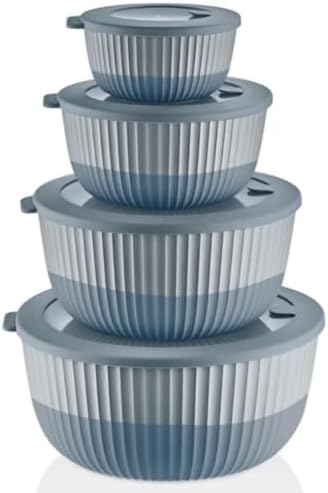 Dora Plastic Mixing Bowls with Lids by Unknown