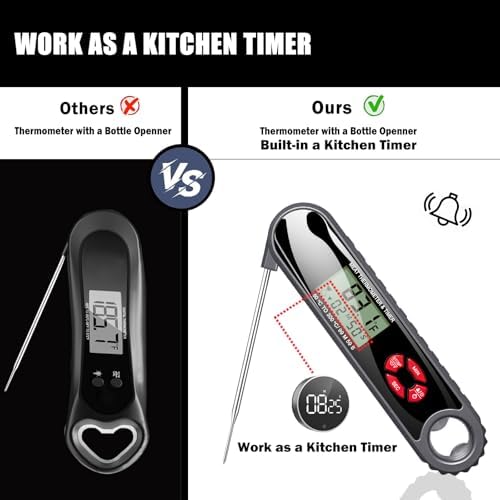 3 in 1 Meat Thermometer Digital, Use - Image 5