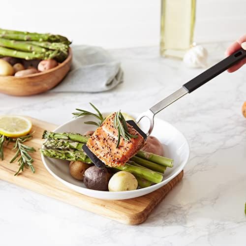 RSVP International Kitchen Tool Collection Flexible Nylon Spatula, Stainless - Image 5