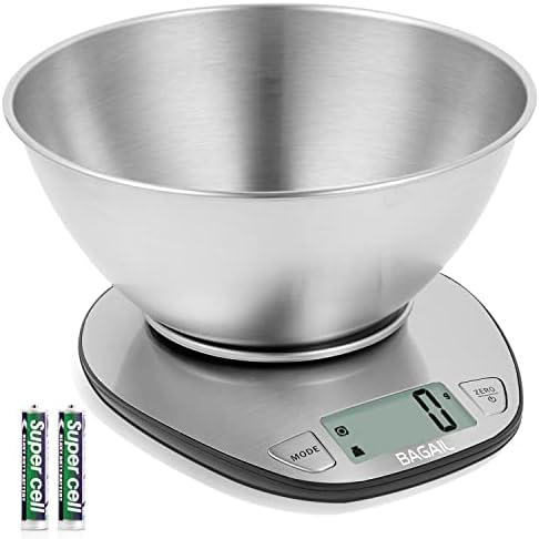 BAGAIL Digital Kitchen Food Scale by BAGAILBASICS