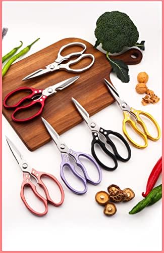 Heavy Duty Sharp Kitchen Scissors, Dishwasher Safe, Cooking Shears - Image 6