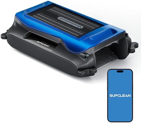 24/7 Solar Powered Pool Skimmer Robot by SUPCLEANPOOLSKIMMERROBOT