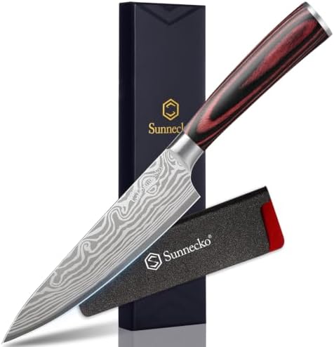Sunnecko 5.5 Inch Small Chef Knife by Sunnecko