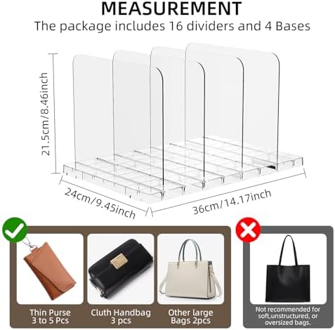 Stackable Bag & Purse Organizer - Image 6