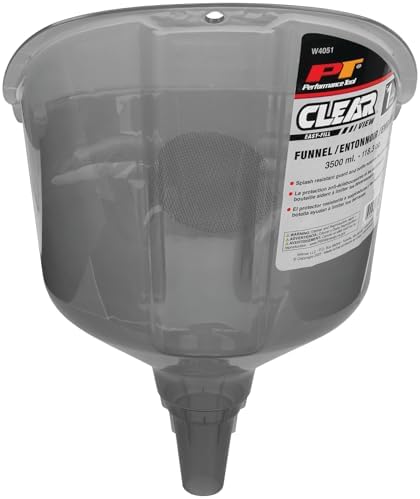 Performance Tool W4051 Clear View Easy-Fill Funnel, 1 Gallon - Image 2