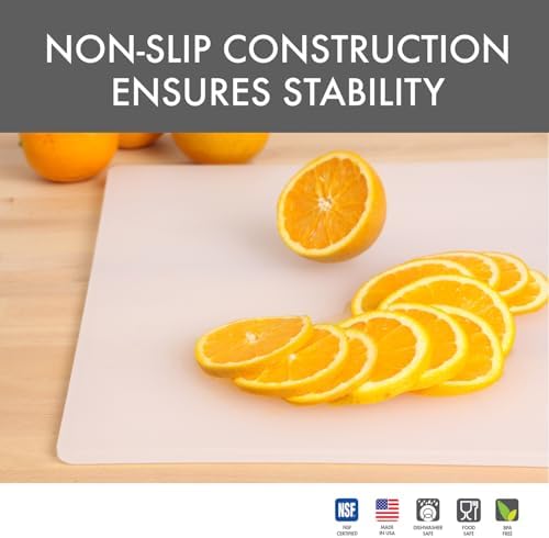 Dexas NSF Polysafe Cutting Board, 14 by 17 inches - Image 3