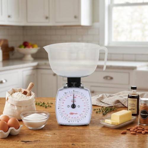 Tada 11lb Analog Food Scale Mechanical Dial Kitchen Scale - Image 5