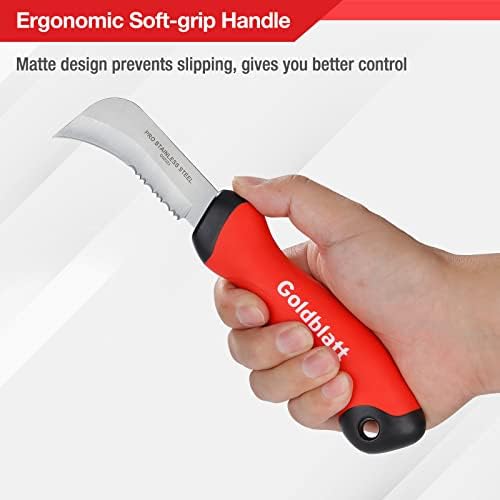 Goldblatt Heavy Duty Carpet Knife, Linoleum Cutter & Hook Knife - Image 4