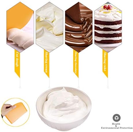 DOERDO Flexible Food Safe Plastic Dough Scraper, - Image 5