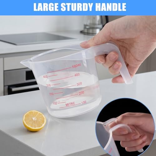 DTDNZKN 3 Pack Measuring Cups, 500ml &1000ml - Image 6