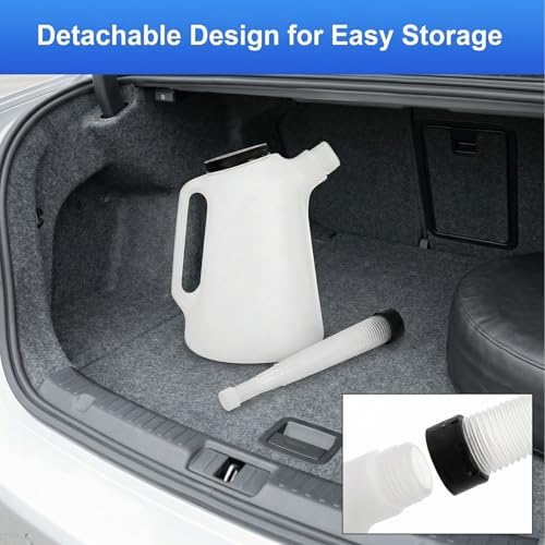 Hacaroa 5 Quart Plastic Engine Oil Jug - Image 5