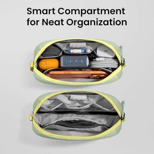 tomtoc Electronics Organizer Travel Case Performance, Cable Tech Pouch - Image 4
