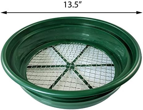 ASR Outdoor Gold Panning Classifier Screen Set Soil Sifter, Coarse Combo - Image 4