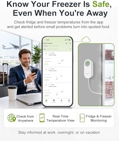 MOCREO WiFi Refrigerator Thermometer - Image 2