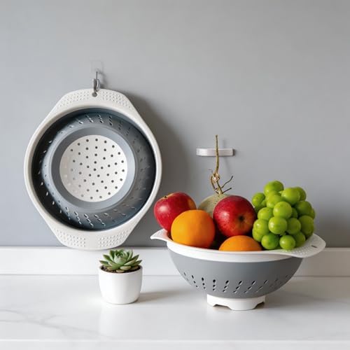 5 Quart Premium Collapsible Colander - Image 6