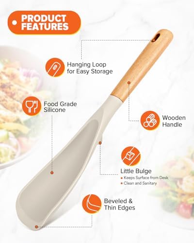 Badiano Cooking Spoon and Scraper - Image 3