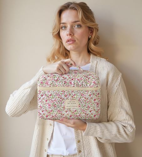 HBselect Quilted Makeup Bag - Image 7