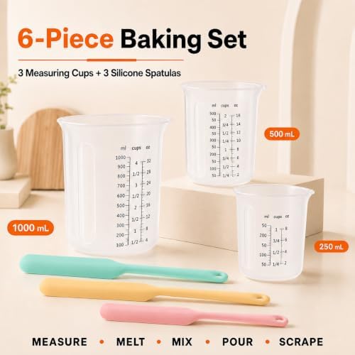 Silicone Measuring Cups Set - Image 2