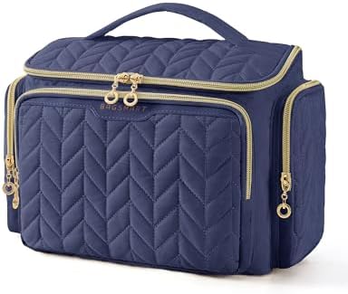 BAGSMART Travel Toiletry Bag, Large Wide-open Travel Bag by BAGSMART