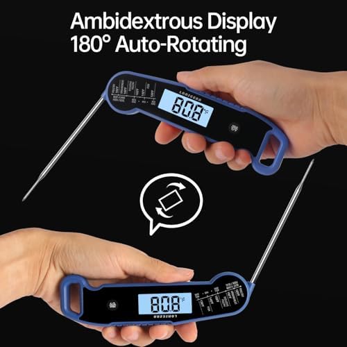 Lonicera Instant-Read Meat Thermometer, ±0.5°F Accuracy - Image 4