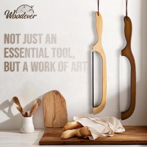 Woodever Bread Knife, 2 Pack Bread Slicer - Image 5