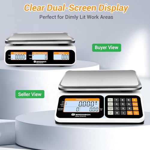 Commercial Scale 66lb/30kg Price Computing Scale - Image 6