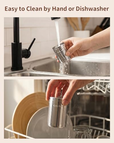 House Again Tea Infusers, Extra Fine Mesh Tea Strainers - Image 6