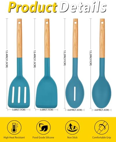 BUNDLEPRO Silicone Cooking Utensils Set - Image 3