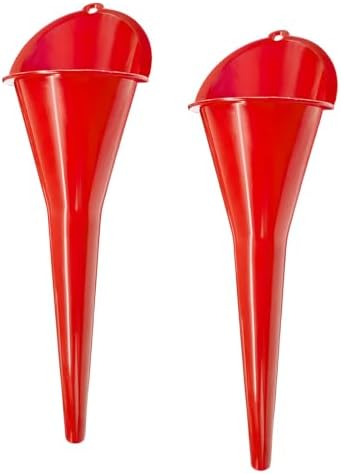 2PCS Oil Funnel, Flexible Multi-Function Automotive Oil Funnel, Spill-Proof by Unknown