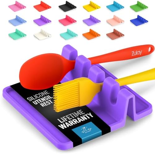 Zulay Kitchen Silicone Utensil Rest by ZulayKitchen