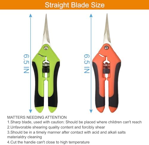 5 Pack Pruning Shears, Garden Shears - Image 4