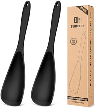 BUNDLEPRO Silicone Cooking Spoons by BUNDLEPRO