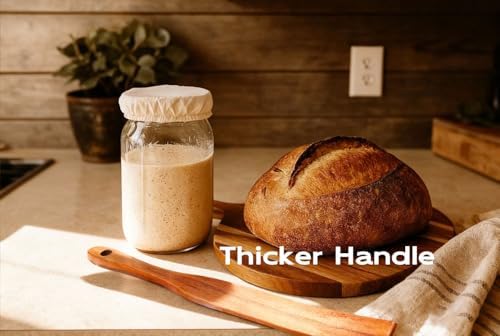 Upgraded Handle Wood Spurtle Spatula - Image 2
