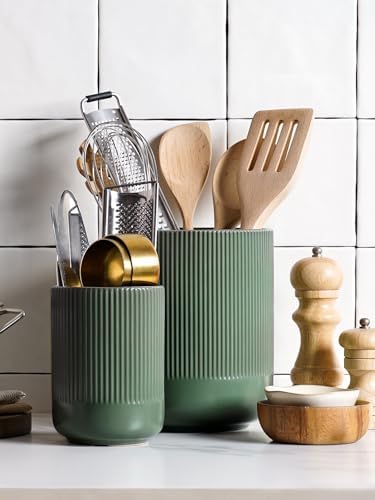 LE TAUCI Ceramic Kitchen Utensil Holder - Image 3