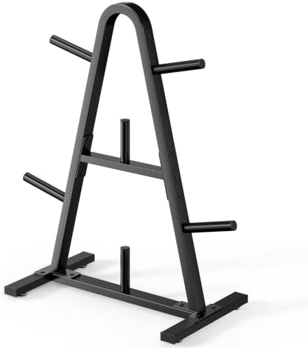 Weight Plate Rack 400LBs, Weight Tree Holder by Josmimic