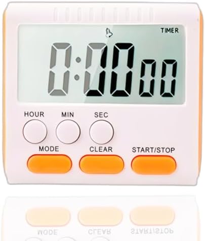 24 Hour Digital Timer Magnetic Kitchen Timer by Unknown