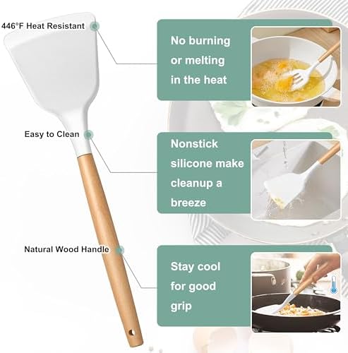 E-far Silicone Cooking Utensils Set - Image 3