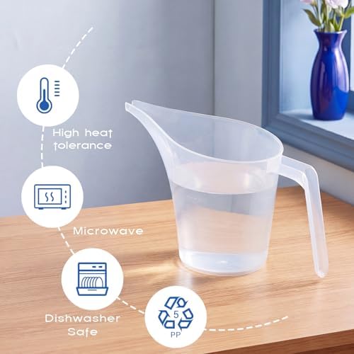 Konohan 12 Pack Funnel Pitcher for Soap Making 500ML/ 17 oz Large Capacity - Image 4