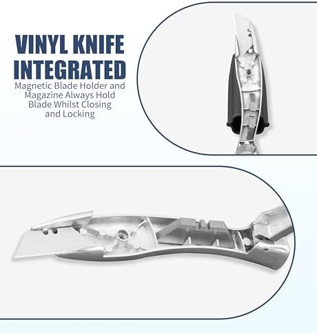 CUTTEREX Heavy Duty SharkKnife VinylKnife UtilityKnife Roofing Knife Delphin - Image 3