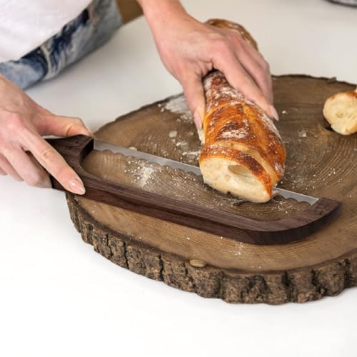 Bread Knife for Homemade Bread, Sourdough Bread Slicer & Bread Cutter - Image 5