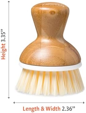 Full Circle Bubbly Palm Brush, Dish Scrub Brush - Image 6