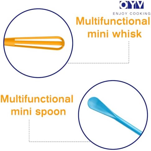 OYV Colorful 2-In-1 Mini Whisk and Spoon - Image 3