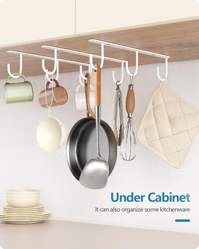 3 Pack Mug Hooks Under Cabinet - Image 7