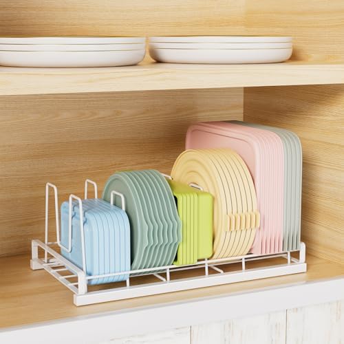 Food Container Lid Organizer Rack - Image 2