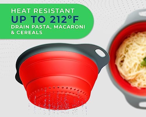 Comfify Ultimate Kitchen Strainers Set of 2 - Image 4