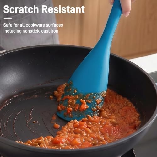 3 PACK Silicone Cooking Spatula & Spoon - Image 3