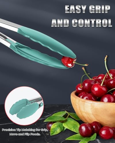 Good Grip Cooking Tongs with Silicone Tips - Image 6