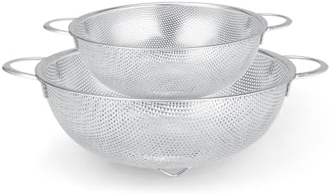 Gulex Stainless Steel Colander and Strainer Set, Strainer by Gulex
